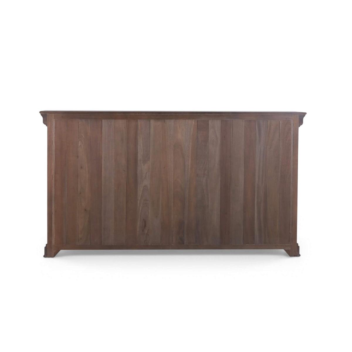 Bruges 3 Door Credenza in Walnut w/ Putty Interior