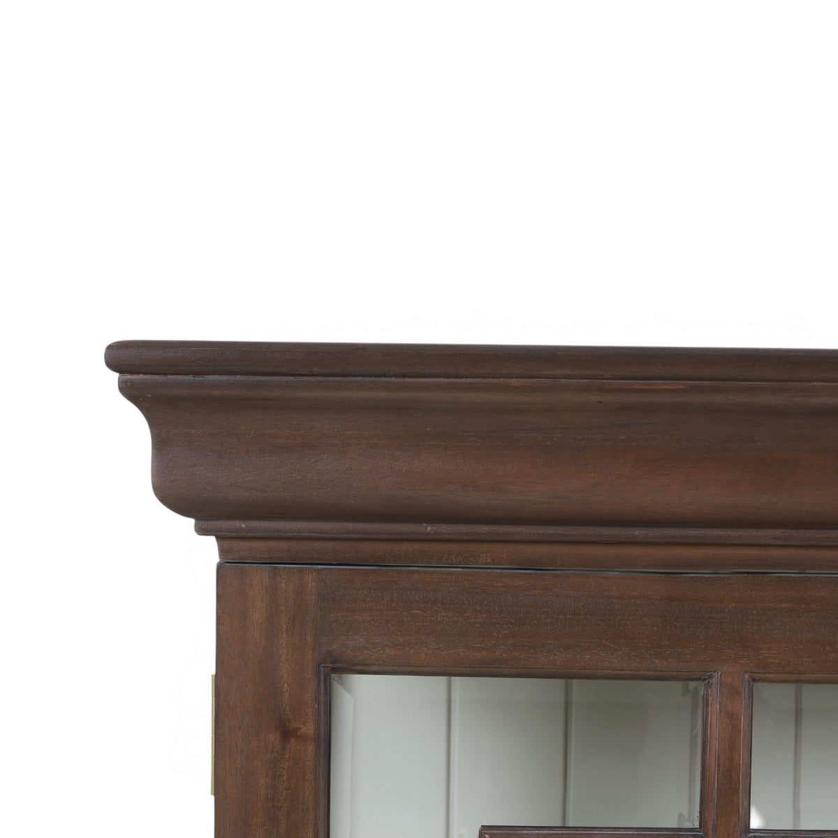Bruges 3 Door Credenza in Walnut w/ Putty Interior
