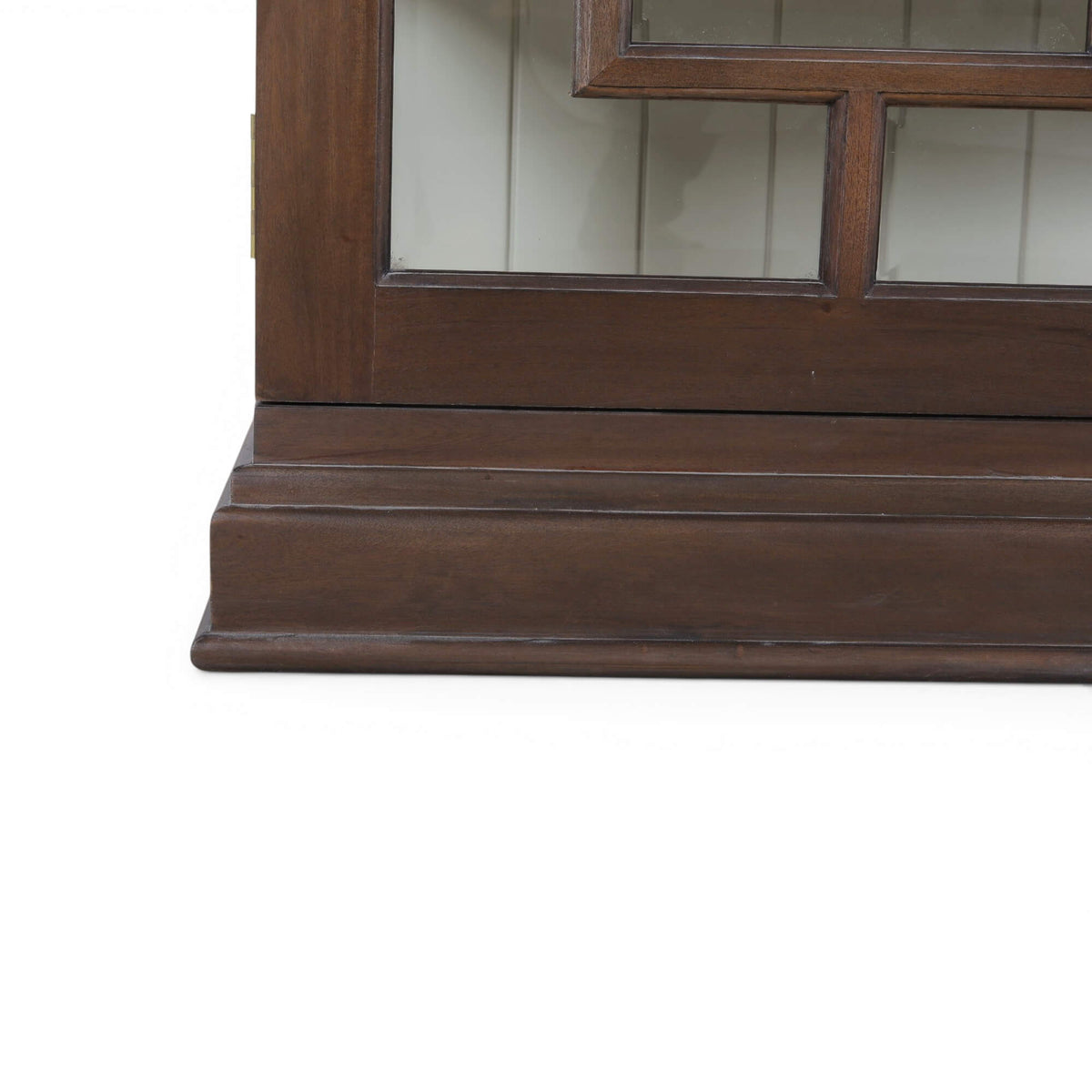 Bruges 3 Door Credenza in Walnut w/ Putty Interior