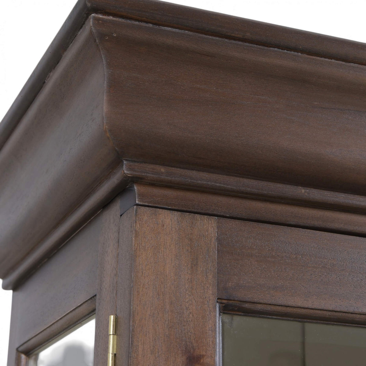Bruges 3 Door Credenza in Walnut w/ Putty Interior