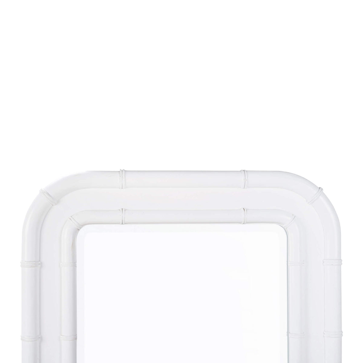 Chelsea Arched Mirror in Architectural White