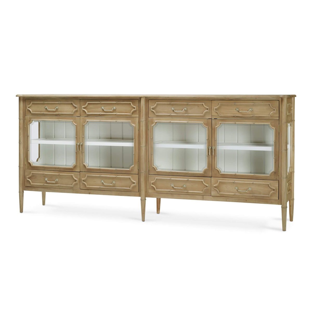 Grosvenor Sideboard w/ Drawers in Fruitwood w/ True White Interior