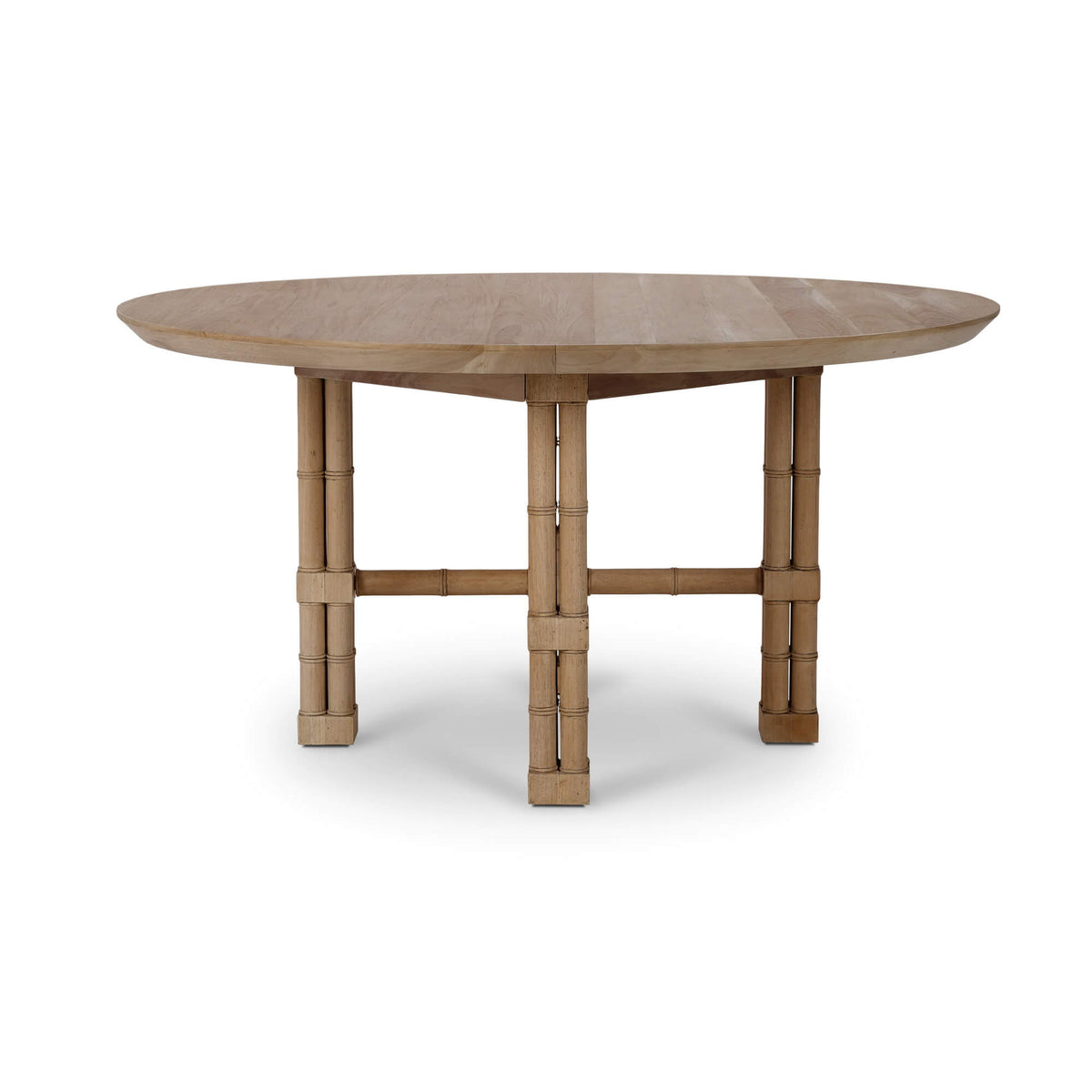 Farringdon Round Dining Table 60'' In Fruitwood