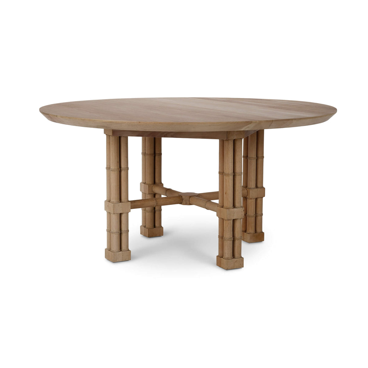 Farringdon Round Dining Table 60'' In Fruitwood