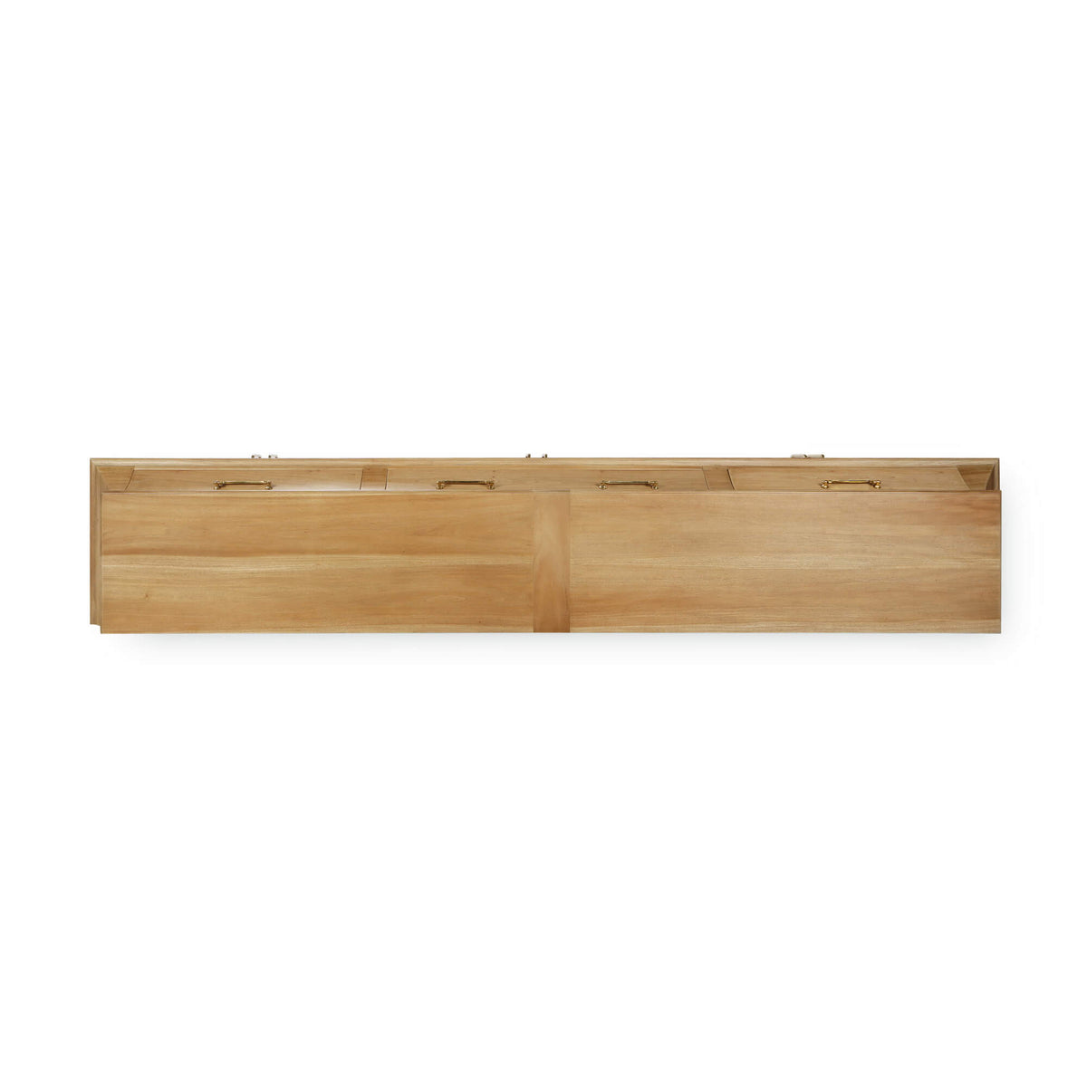 Farringdon Orangery Credenza in Fruitwood w/ True White Interior
