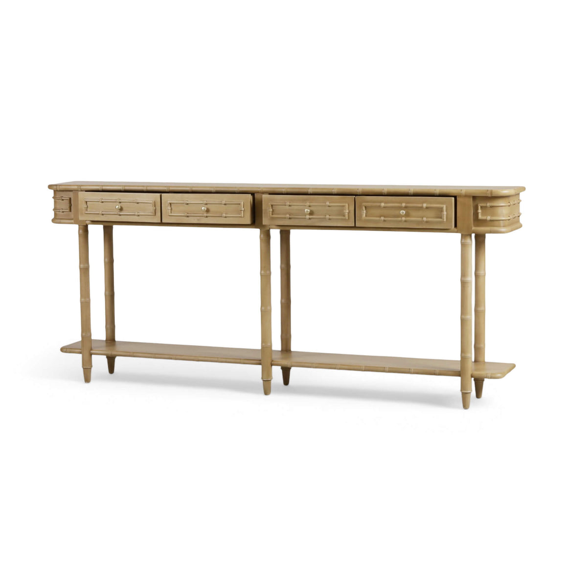 Hurlingham Long Console in Fruitwood