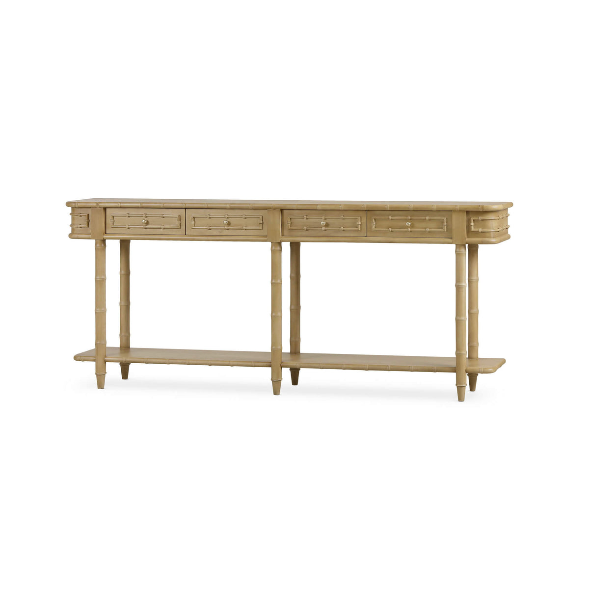 Hurlingham Long Console in Fruitwood