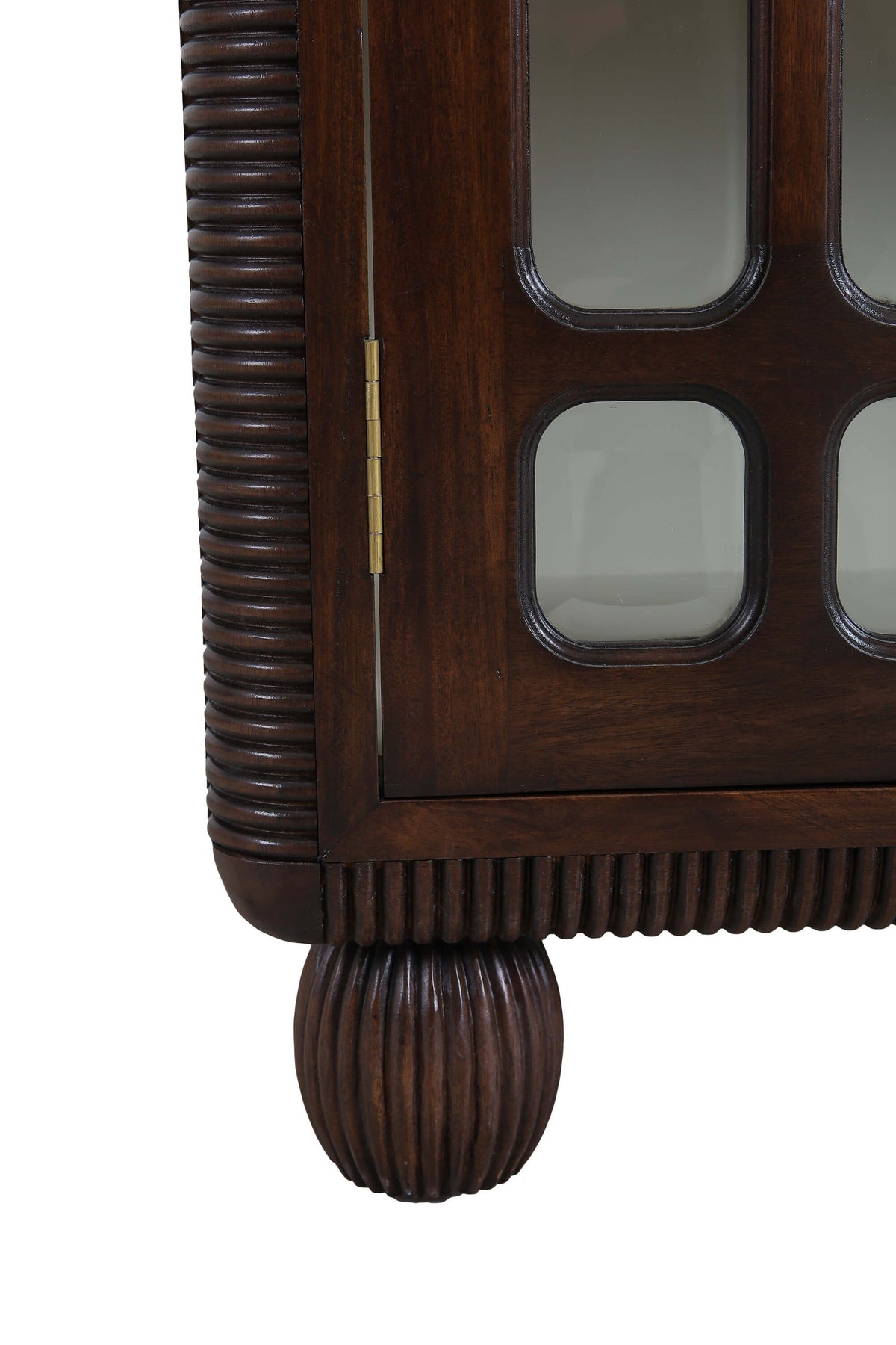 Toulouse Sideboard in Matt Teak Brown w/ Putty Interior
