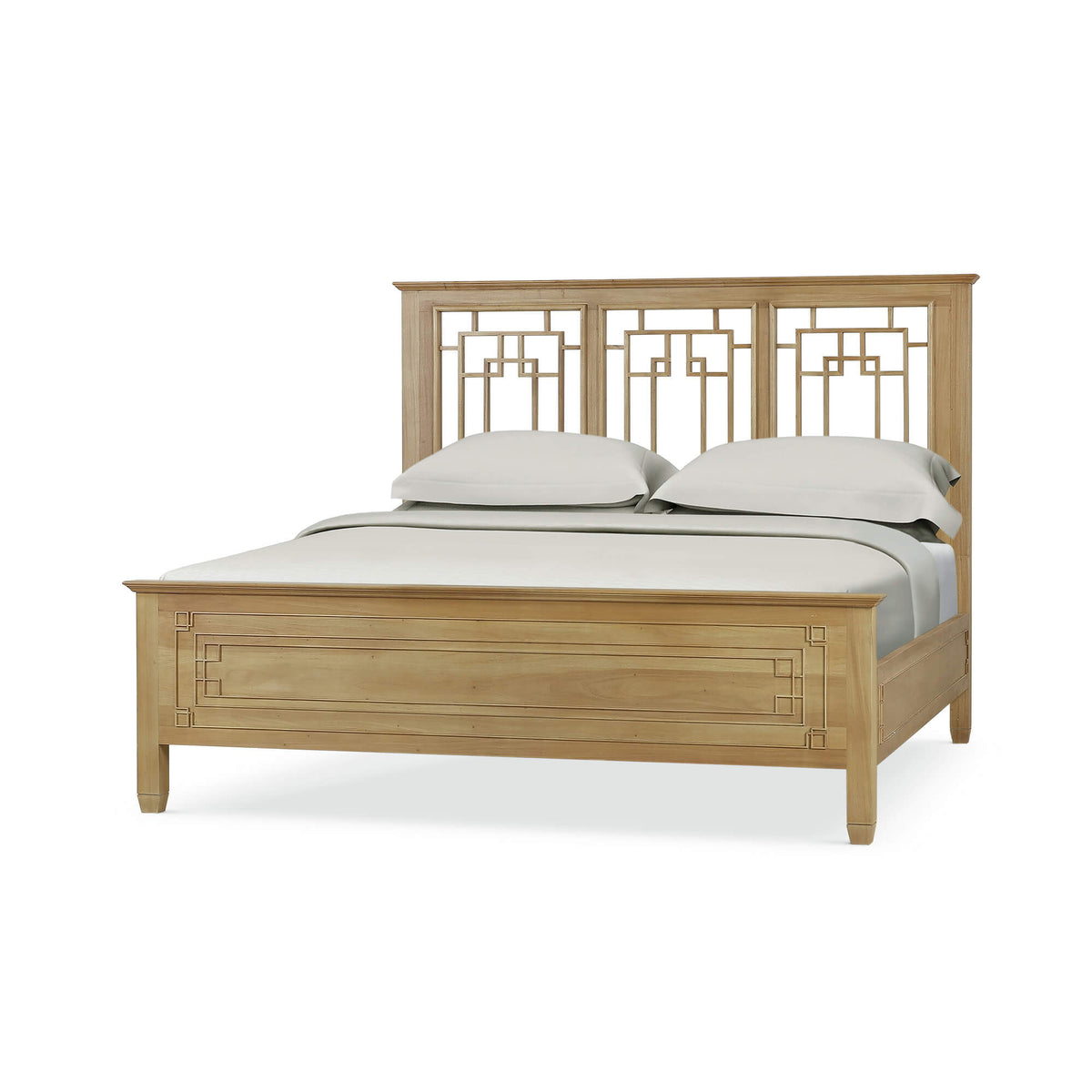 Knightsbridge King Bed in Fruitwood
