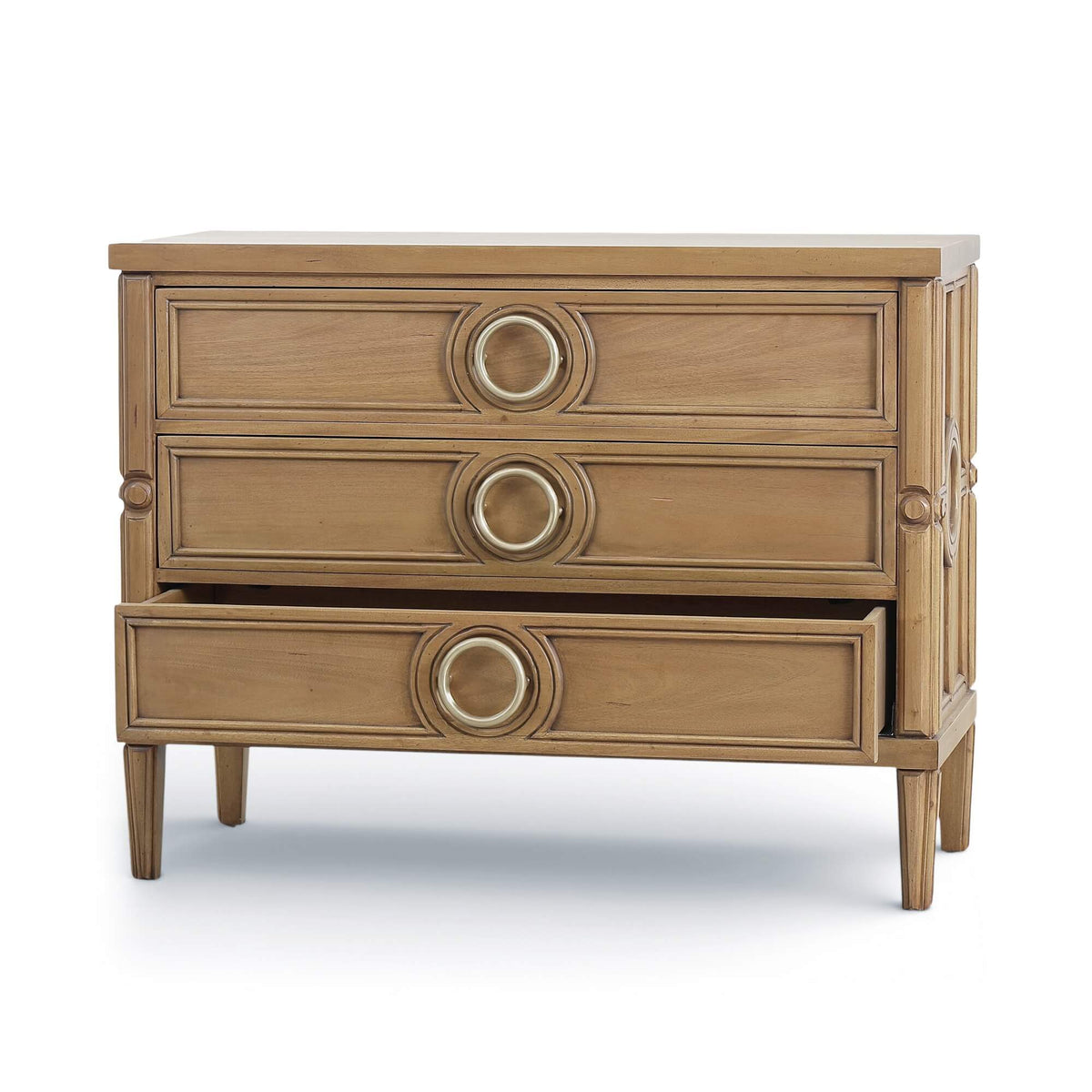 Chalfont 3 Drawer Dresser in Antique French Oak