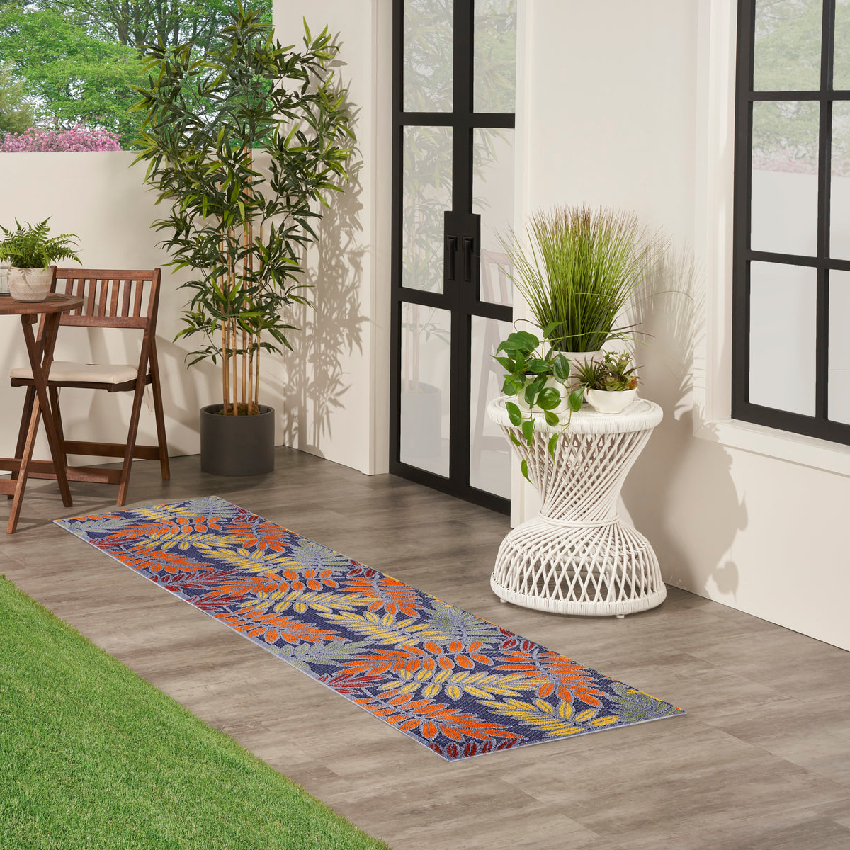 Aloha ALH18 Navy Multicolor Rug