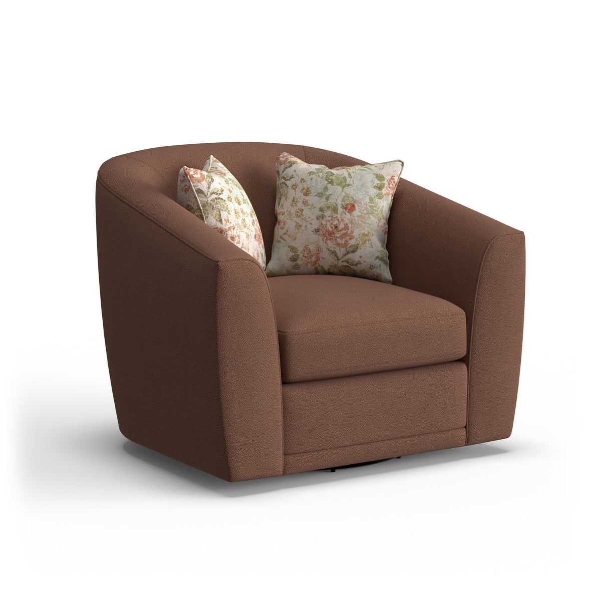 Jewel Fabric Swivel Chair