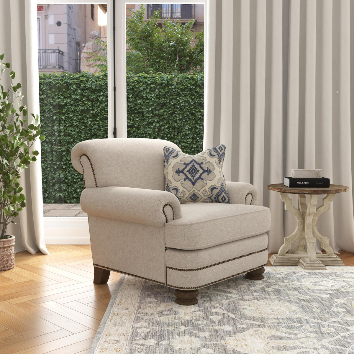 Bay Bridge Fabric Chair