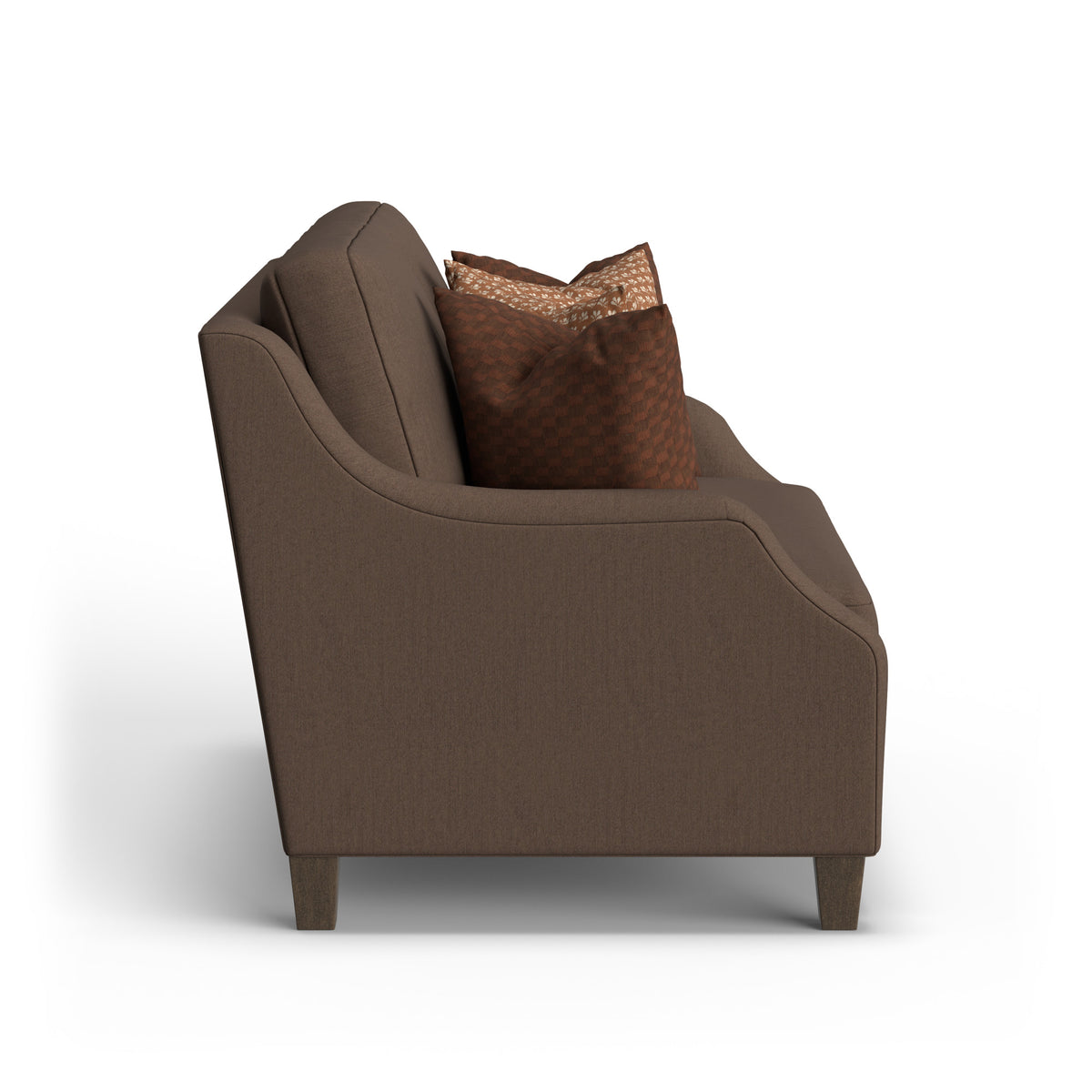 Gianna Fabric Bench Loveseat
