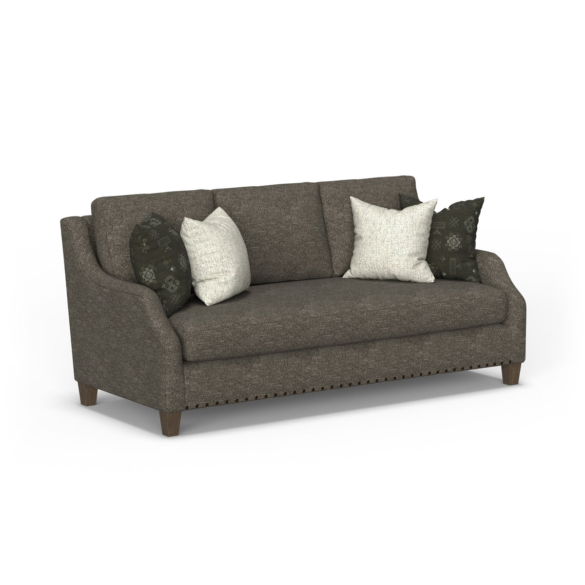 Gianna Fabric Bench Sofa
