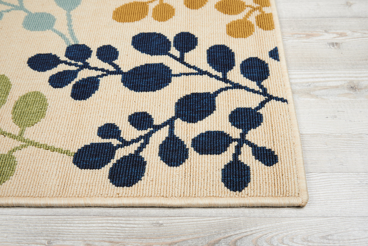 Caribbean CRB01 Ivory Rug