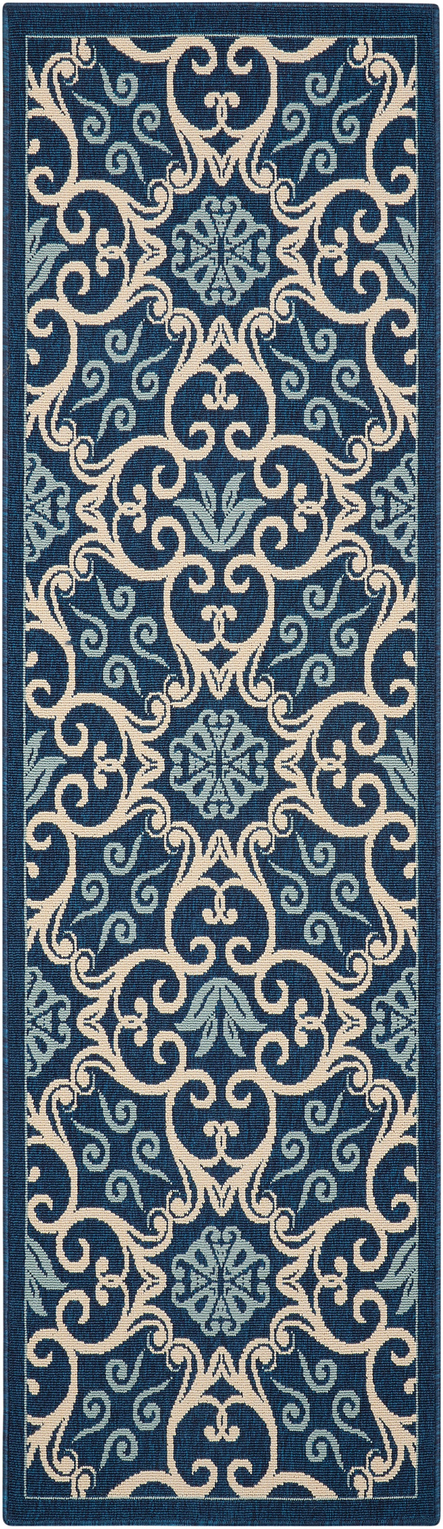 Caribbean CRB02 Navy Rug