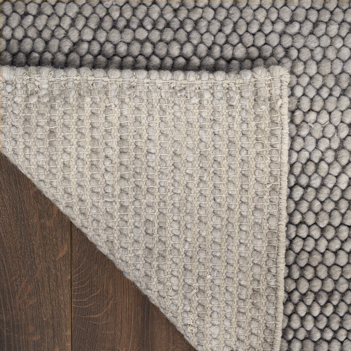 Pure Knots KNT01 Grey Rug