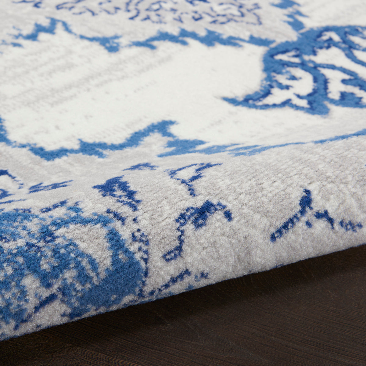 Whimsicle WHS14 Ivory Blue Rug
