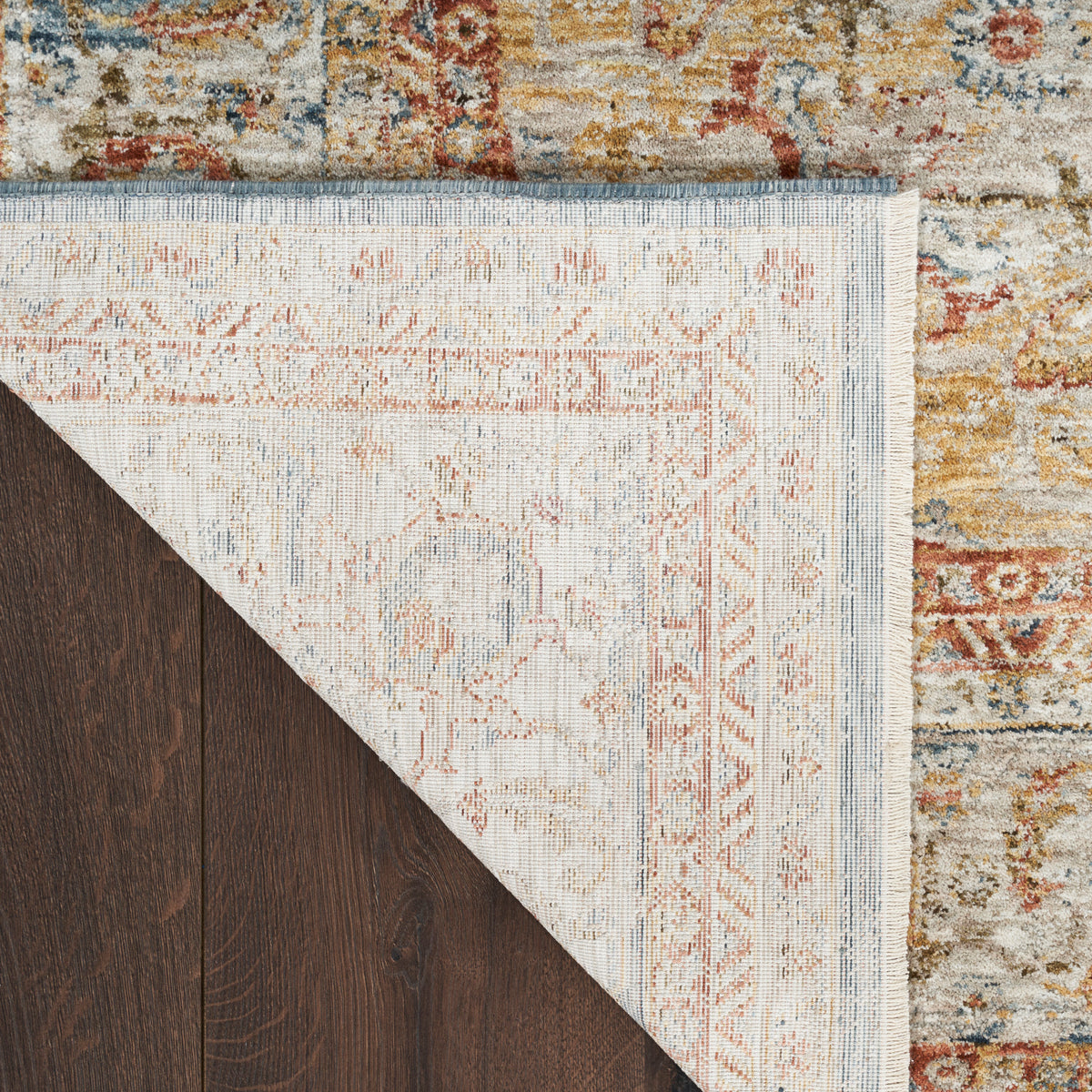 Sahar SHR06 Ivory Blue Rug