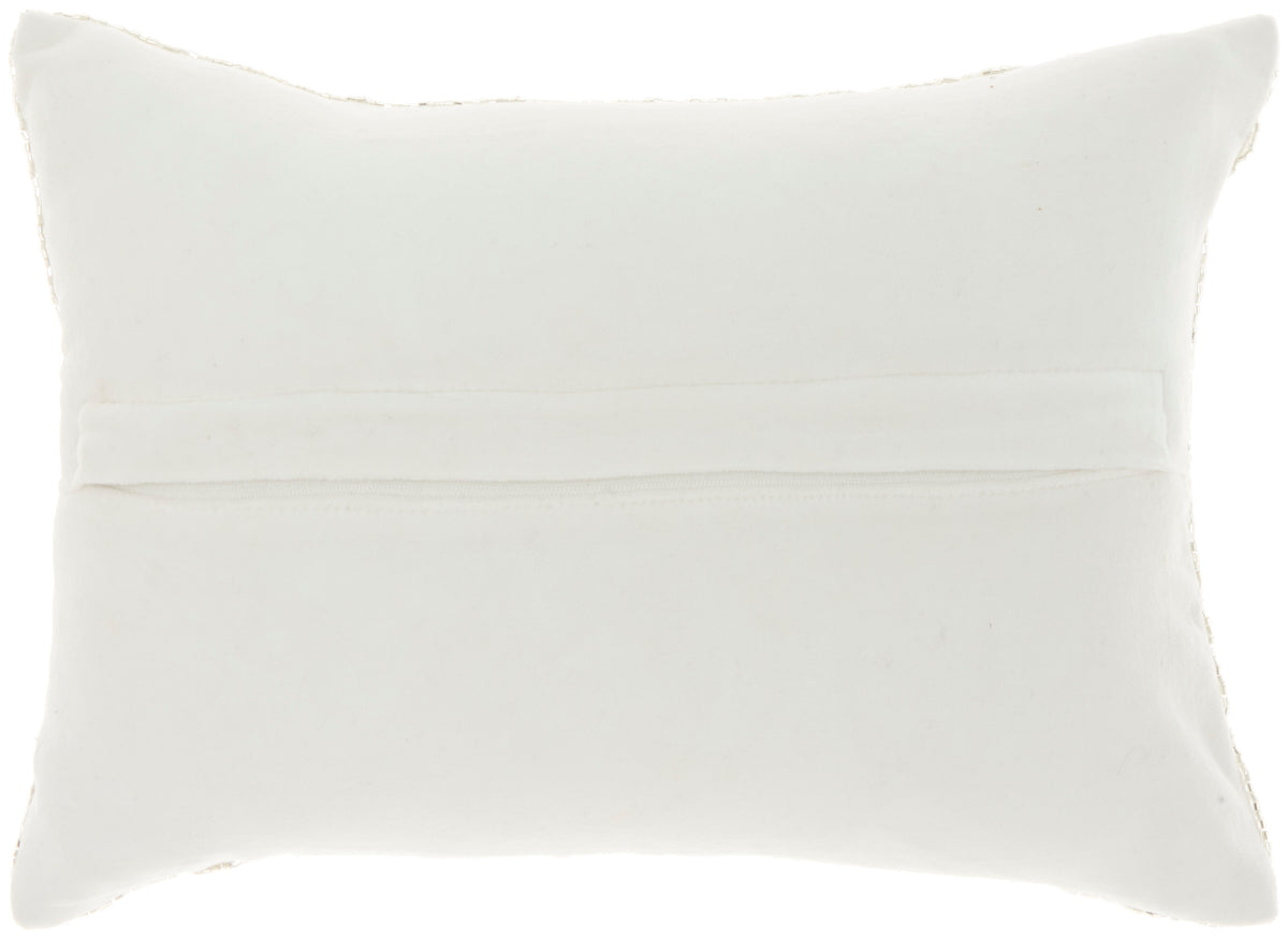 Sofia Z5000 Silver 10" x 14" Throw Pillows
