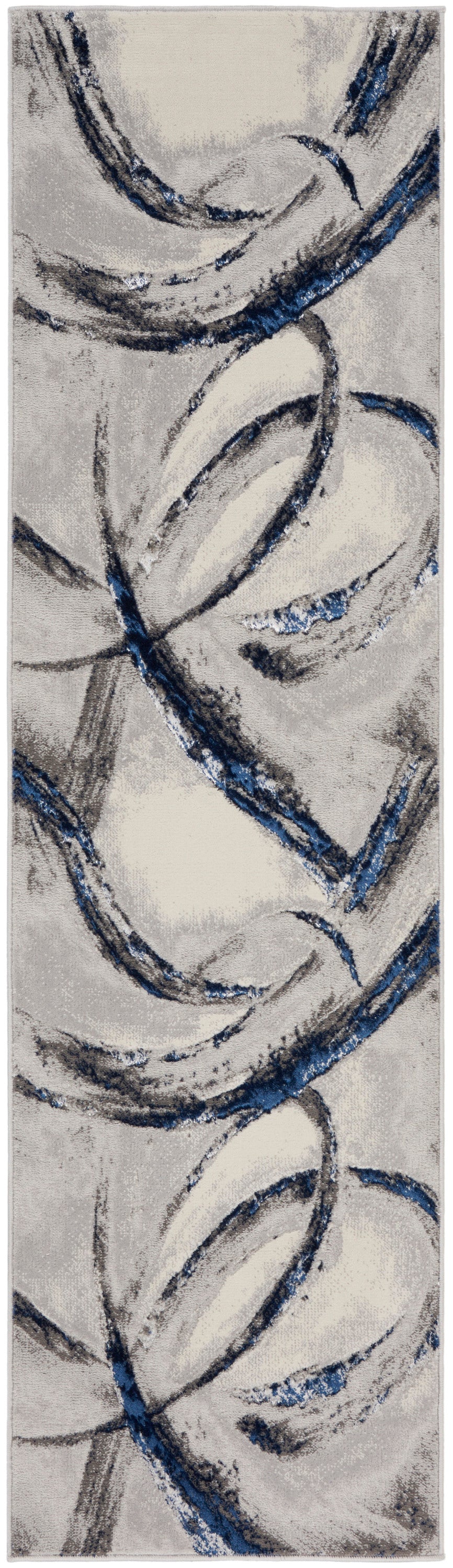 Splash BSK02 Grey Navy Rug