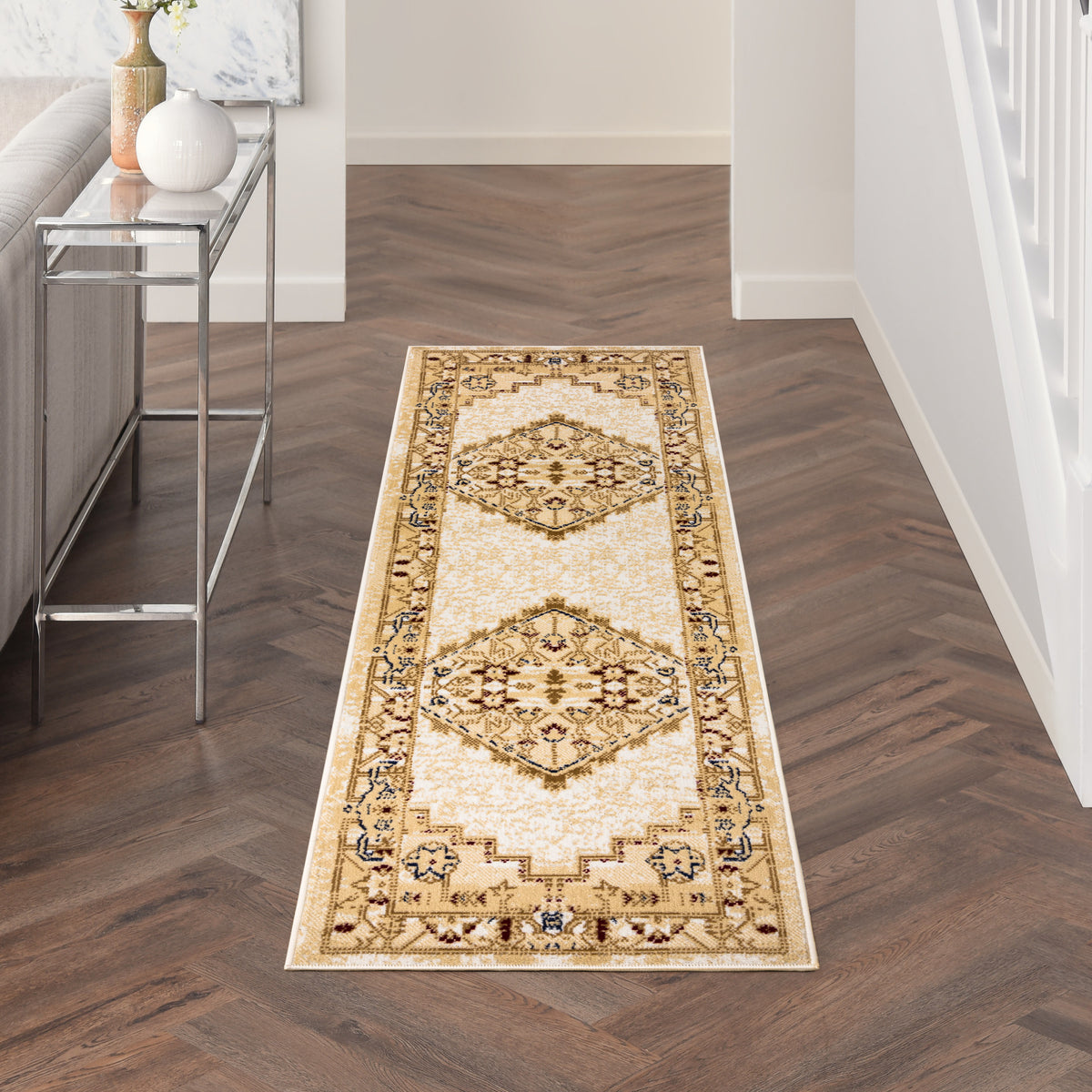 Grafix GRF43 Cream Multicolor Rug