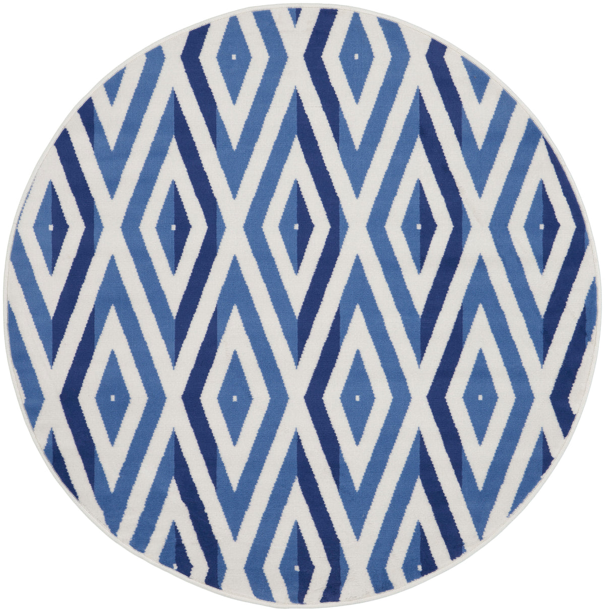 Whimsicle WHS04 Ivory Blue Rug