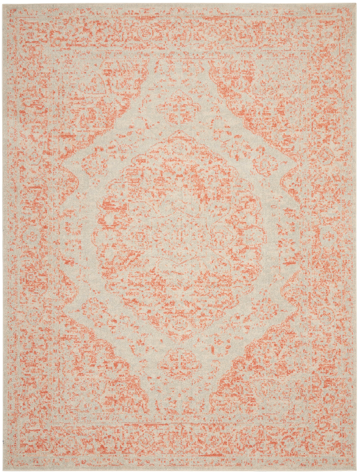 Tranquil TRA05 Ivory Pink Rug