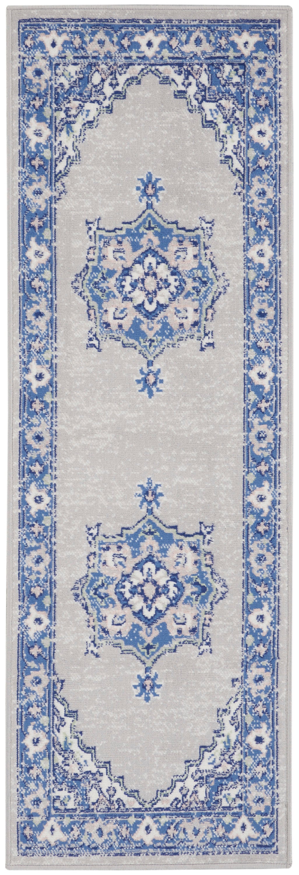 Whimsicle WHS03 Grey Blue Rug