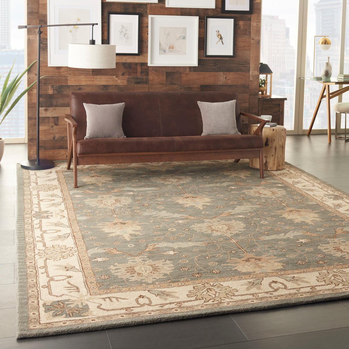 India House IH75 Blue Rug