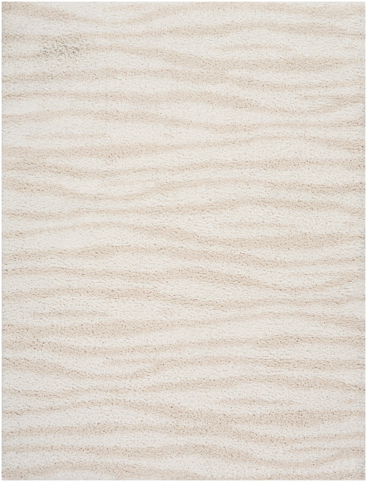 Modern Shag MMD05 Ivory Beige Rug