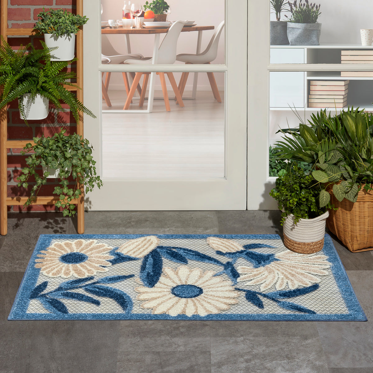 Aloha ALH33 Blue Grey Rug