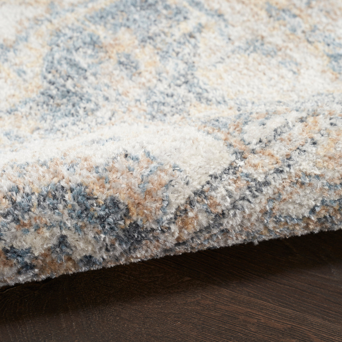 Astra Machine Washable ASW12 Grey Blue Rug