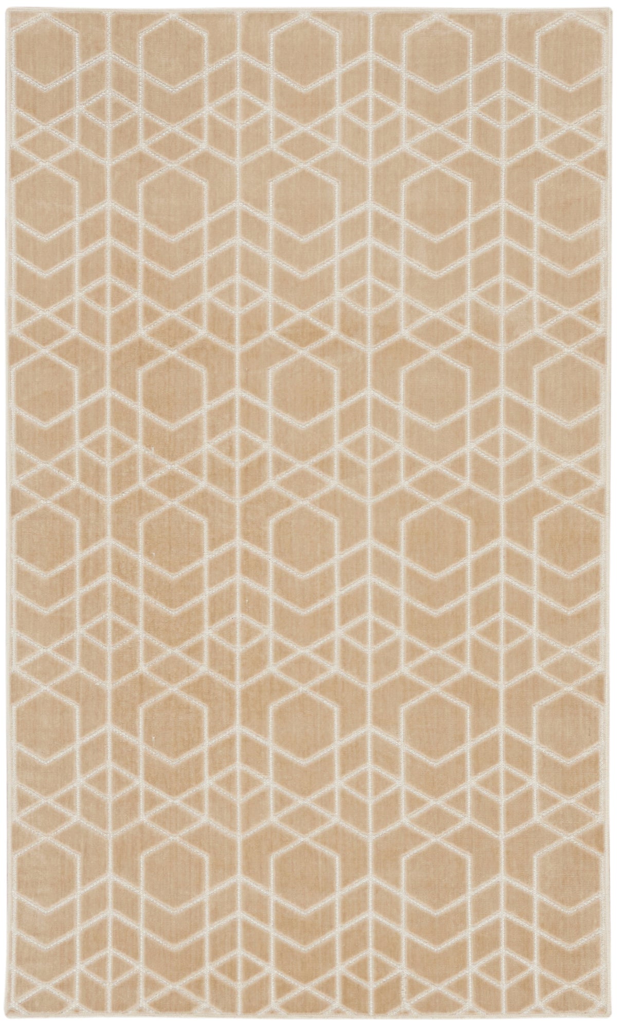 Washable Charm WCH01 Beige Ivory Rug