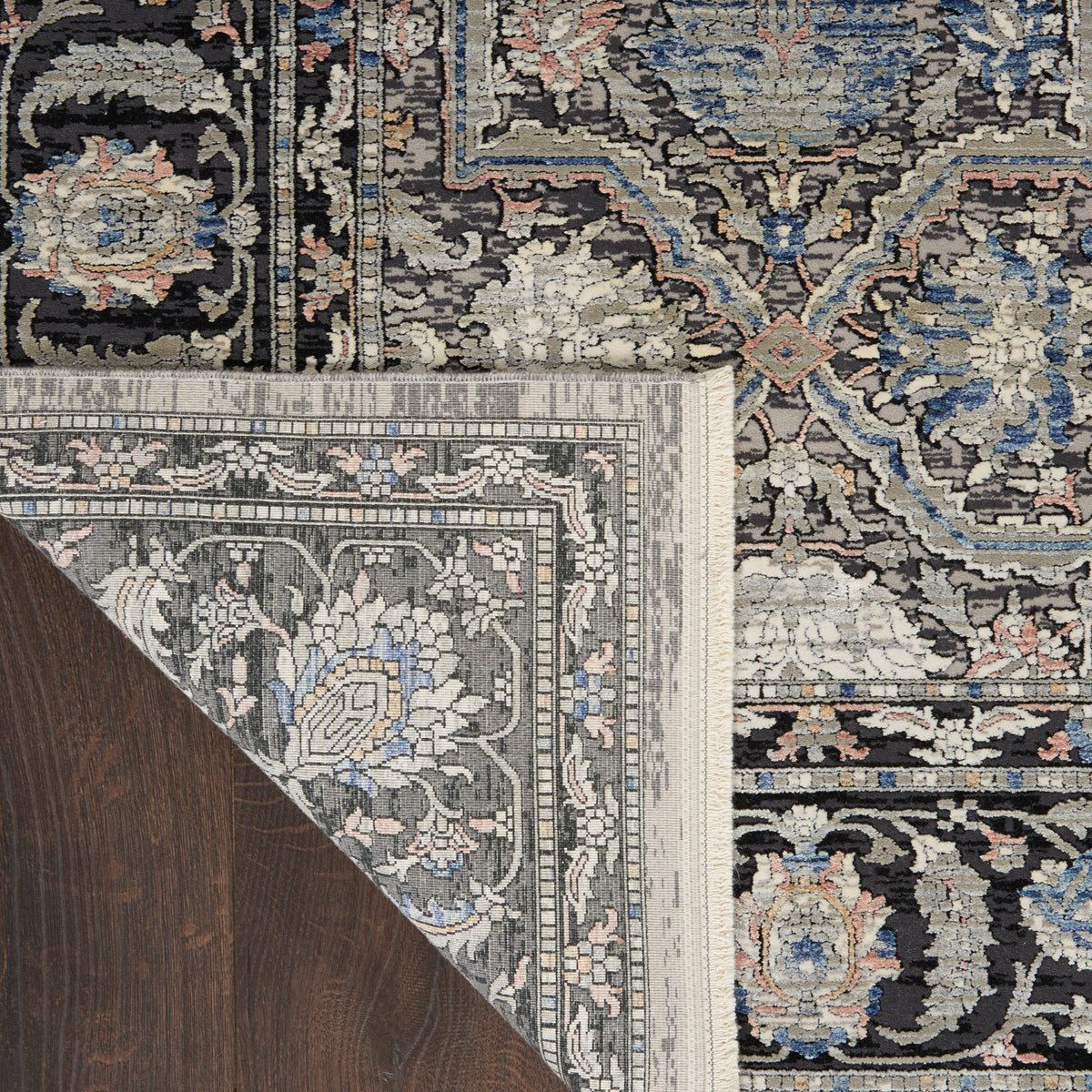 Starry Nights STN10 Grey Navy Rug