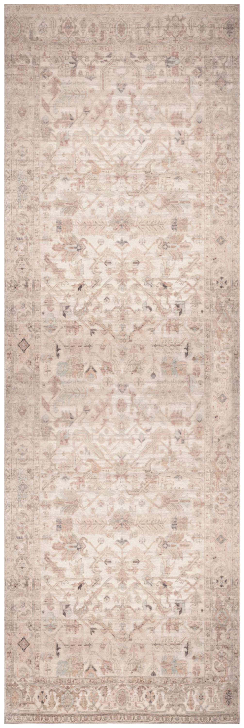 Vintage Washables VWS17 Beige Rug
