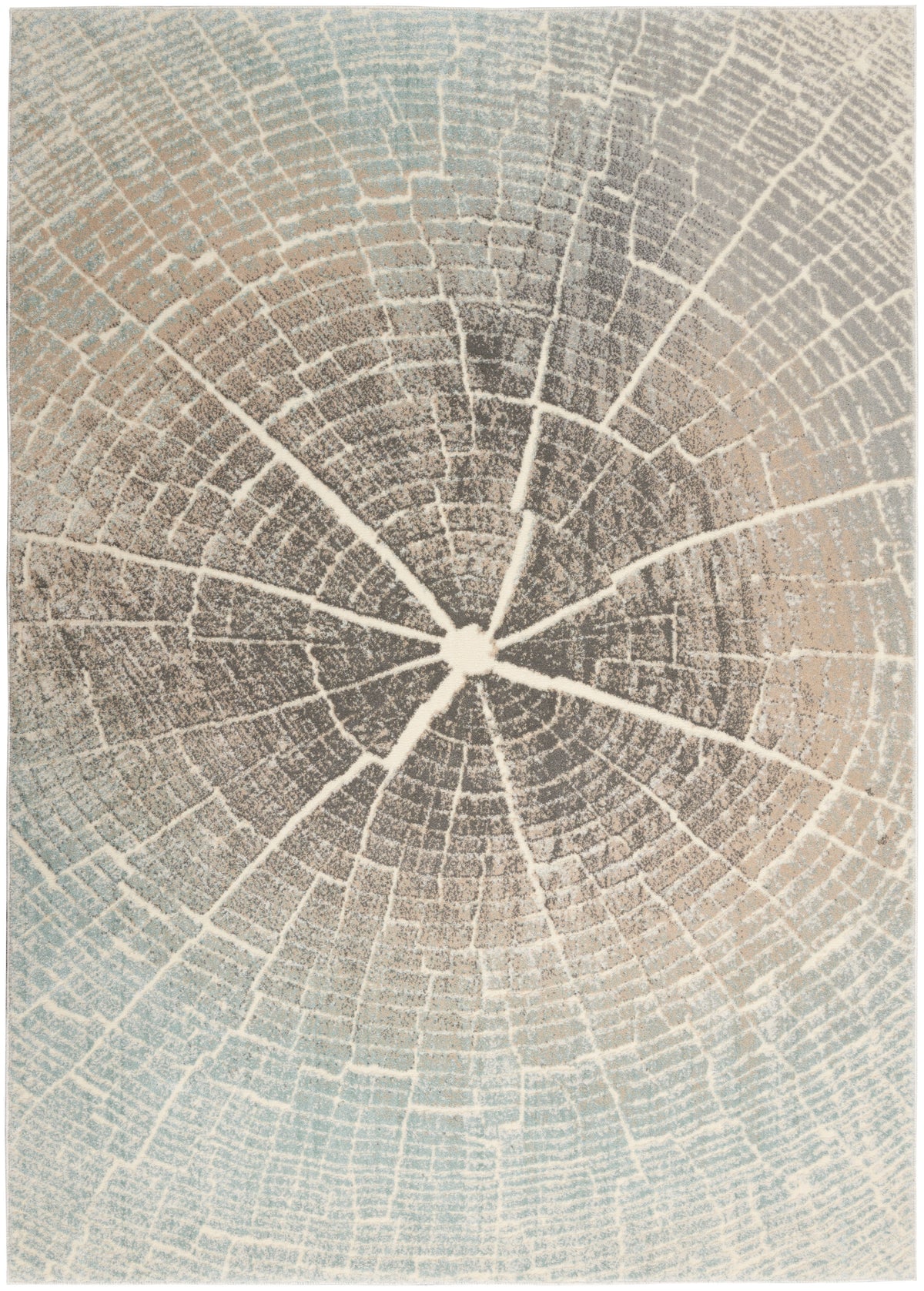 Marmara MRA06 Teal Grey Ivory Rug