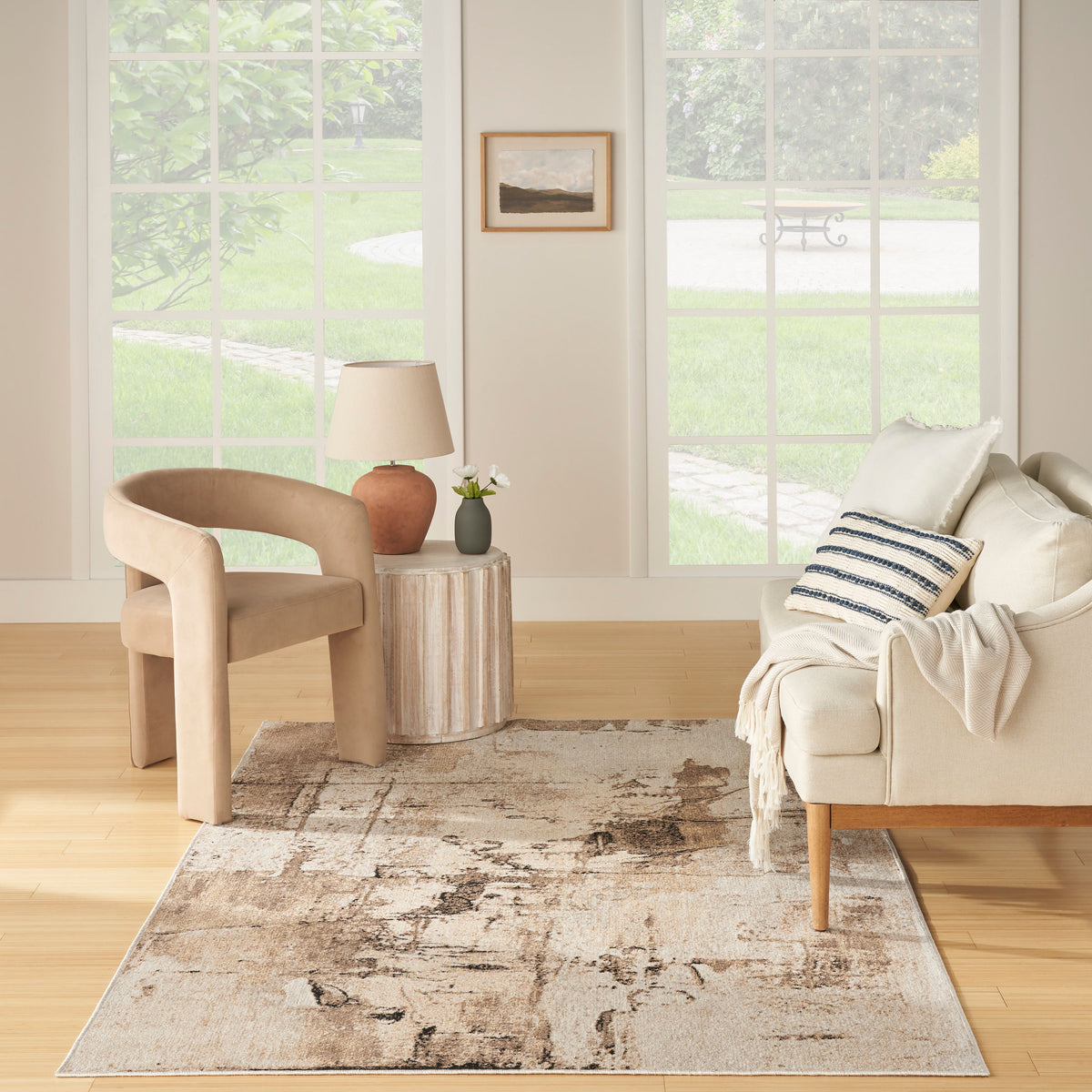 Washable Decor WSD09 Mocha Rug