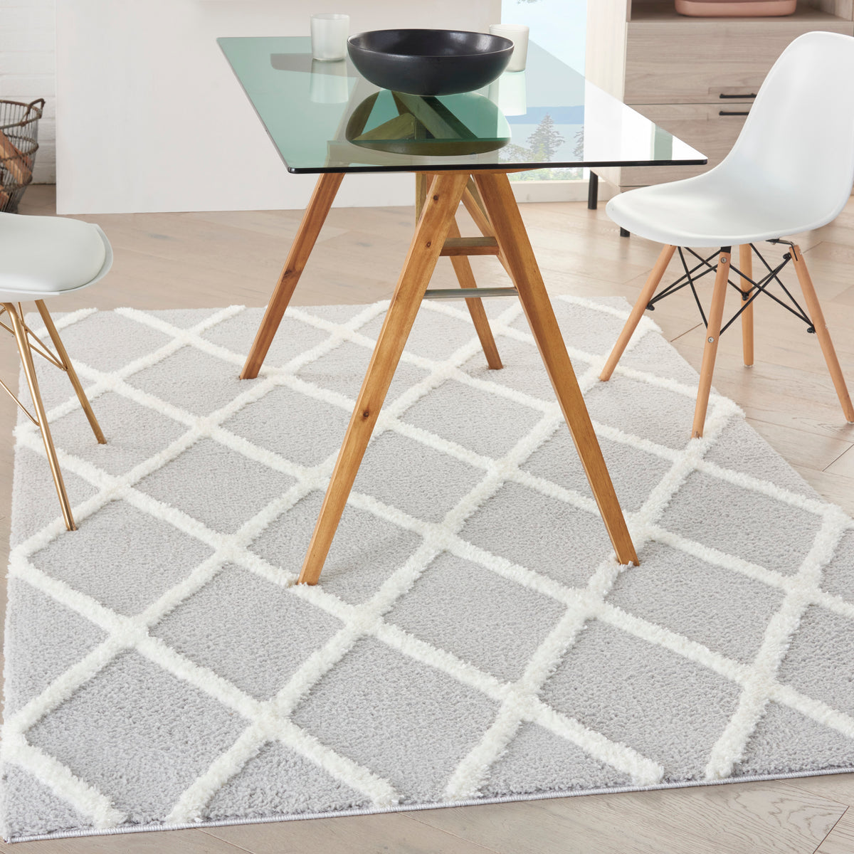 Feather Soft FEA01 Grey Ivory Rug