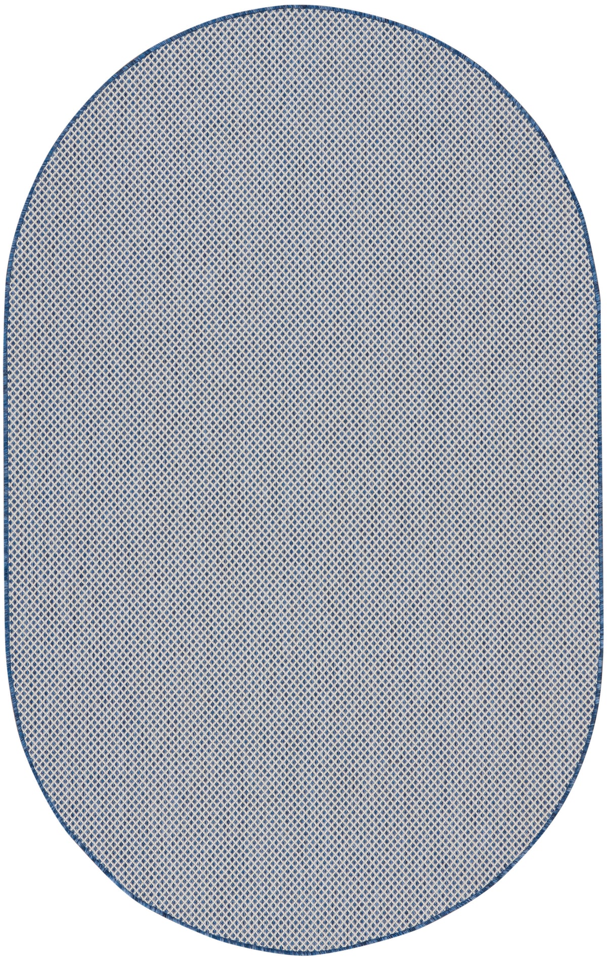 Courtyard COU01 Ivory Blue Rug