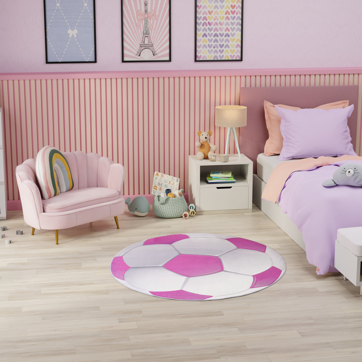 Imagination IMA08 Pink Rug