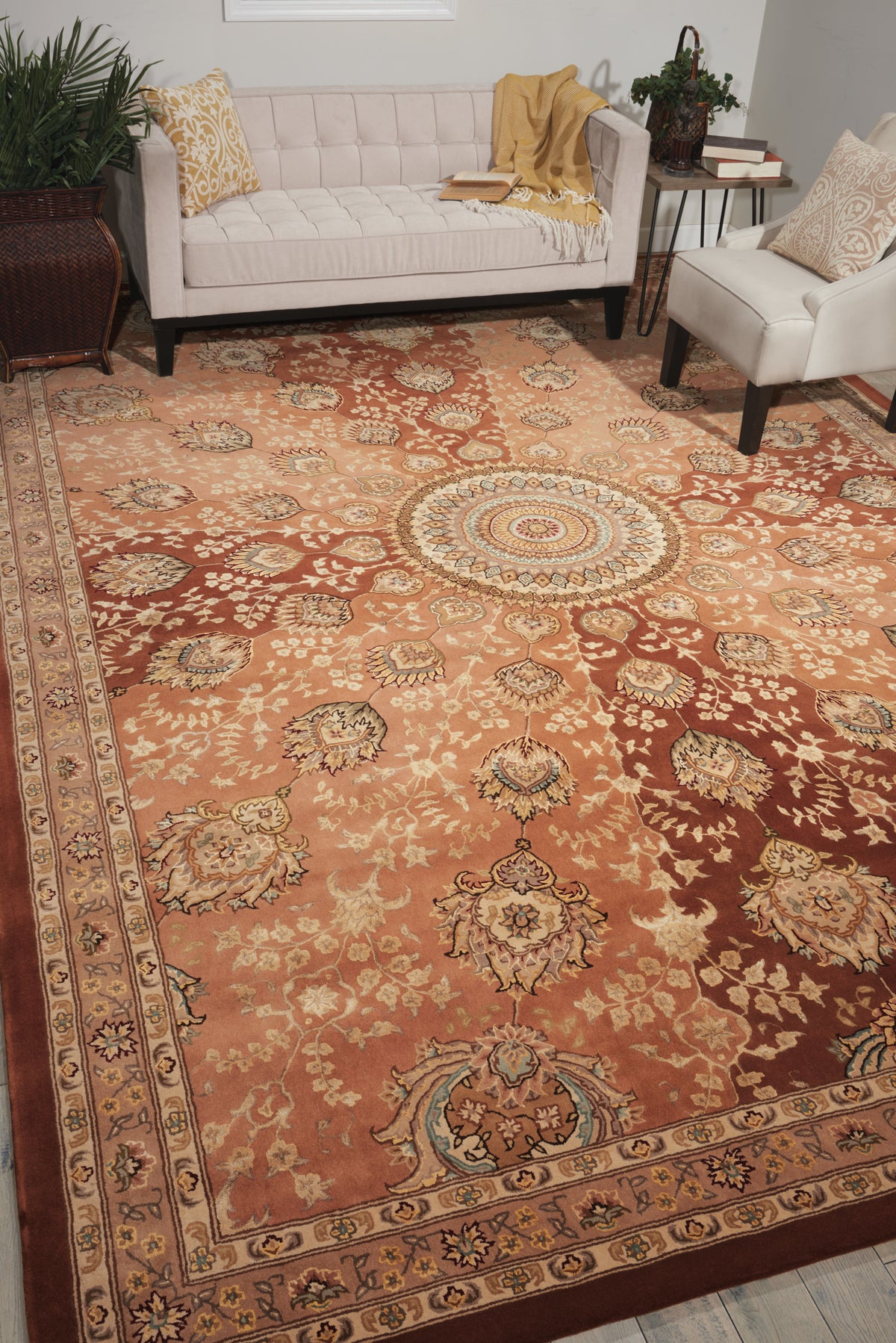 Nourison 2000 2319 Copper Rug