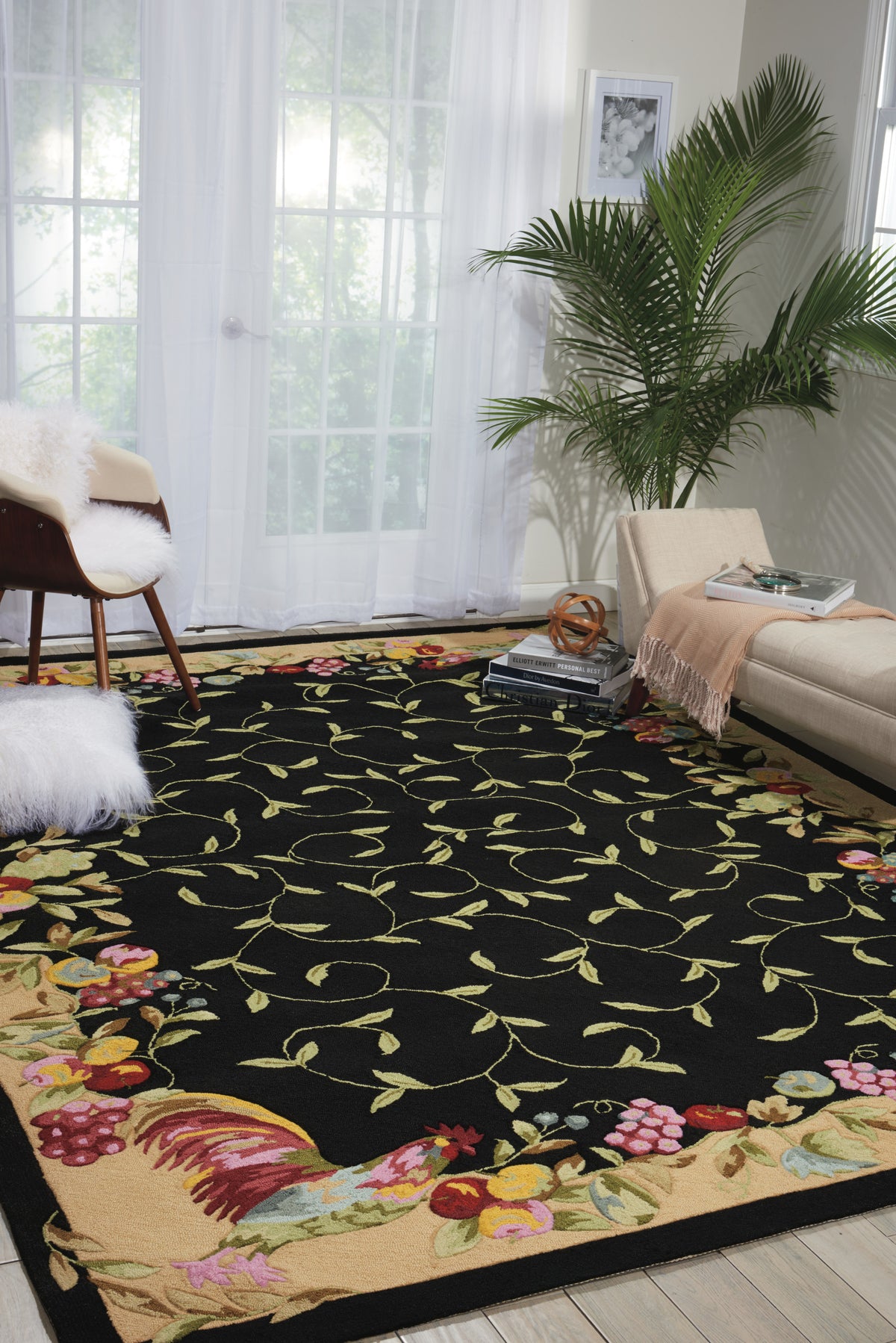 Fantasy FATC2 Black Rug
