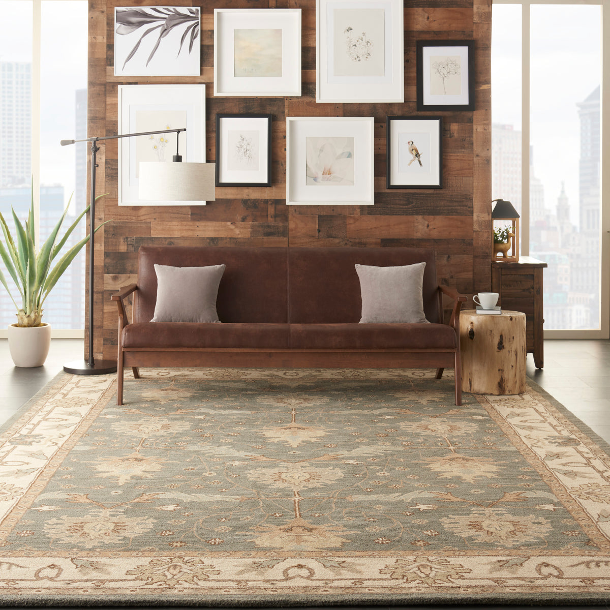 India House IH75 Blue Rug
