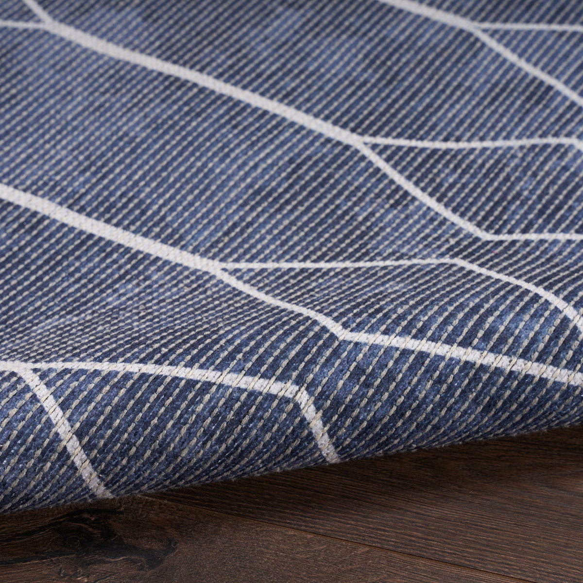 New Concept Washables SR107 Navy Rug