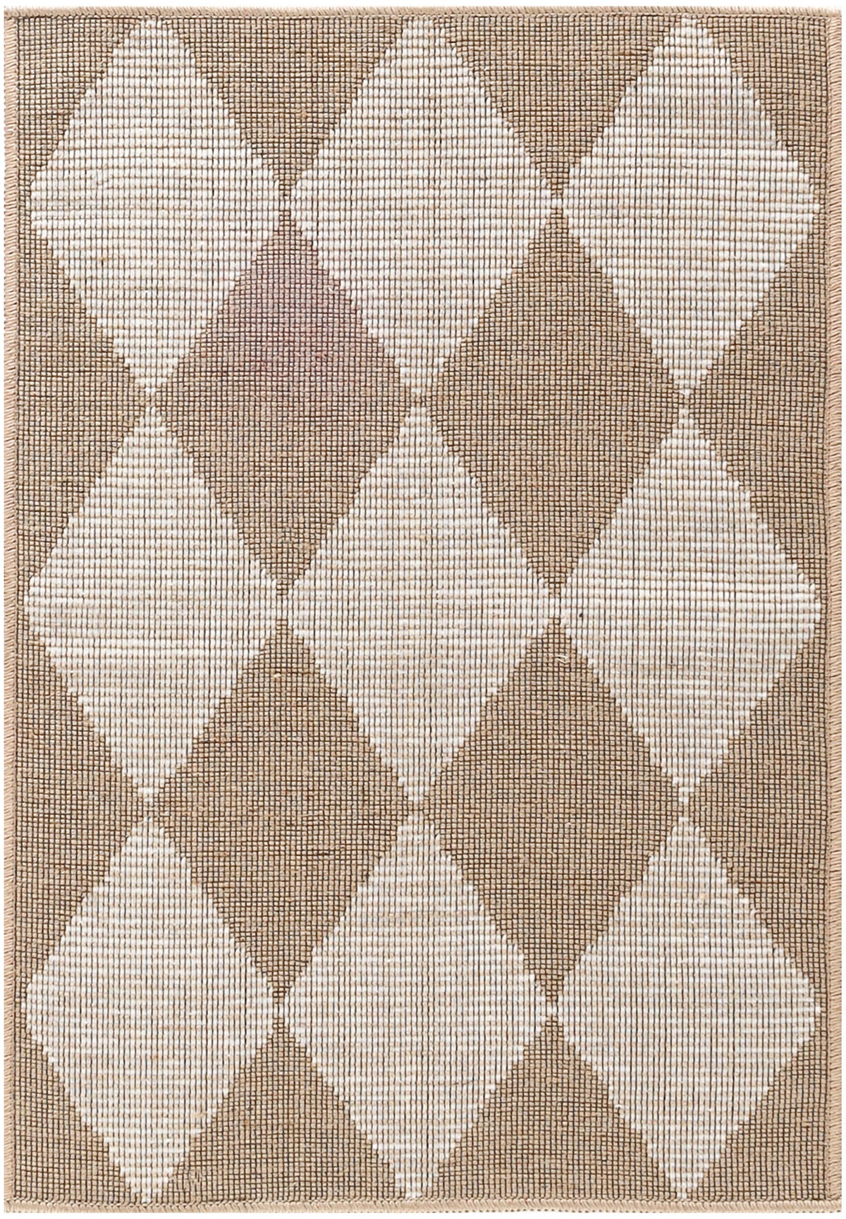 Washable Modern Jute MDJ01 Natural Ivory Rug