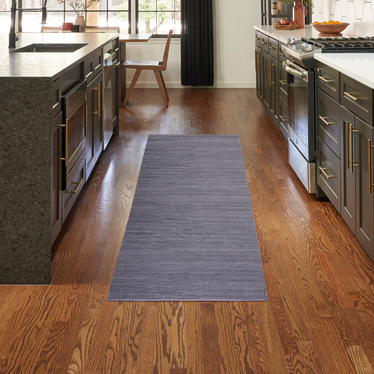 Washable Essentials WAE01 Navy Rug