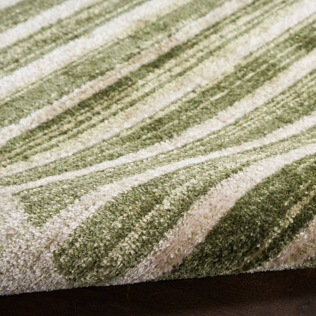 Astra Machine Washable ASW03 Ivory Olive Rug