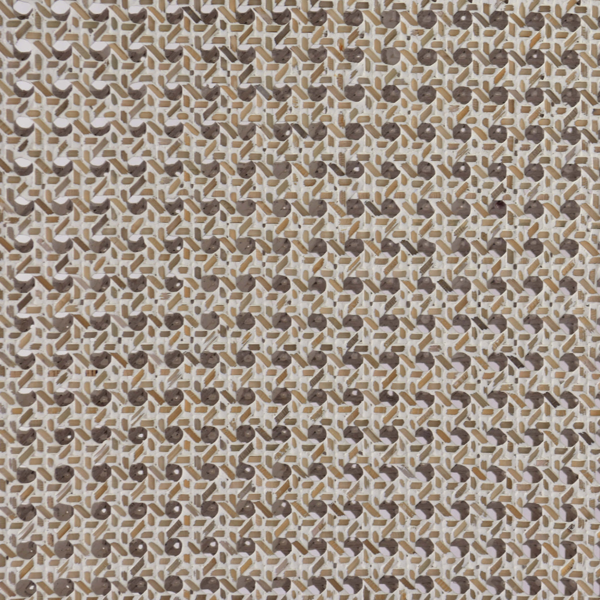Laurna Teak Dining Chair in Teak White Wash w/ Seat in Camelot Performance Fabric & White Wash Rattan Back